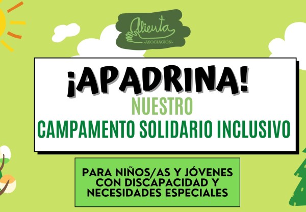 Imatge de capçalera de Apadrina un Campamento Solidario Inclusivo