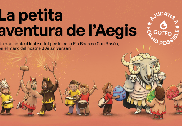 Imatge de capçalera de La Petita aventura de l'Aegis - Conte il·lustrat