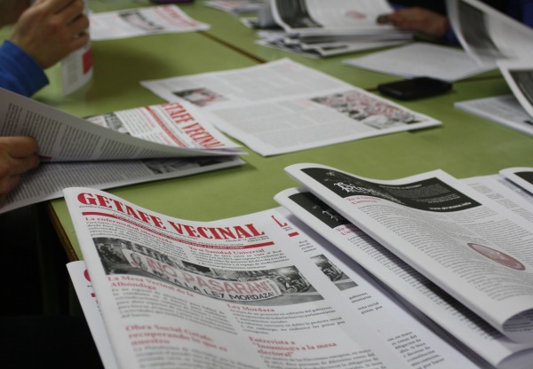 Imatge de capçalera de Getafe Vecinal. Periódico Alternativo
