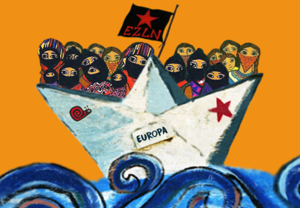 Imatge de capçalera de Apoya la Gira Zapatista Europea 2021 