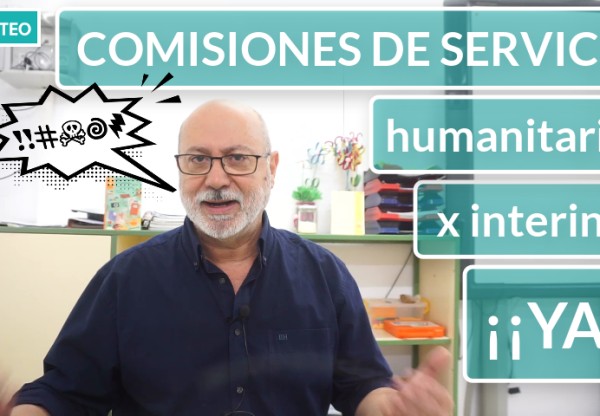 Imatge de capçalera de Comisiones de servicio humanitarias (salud y conciliación) para los interinos de España