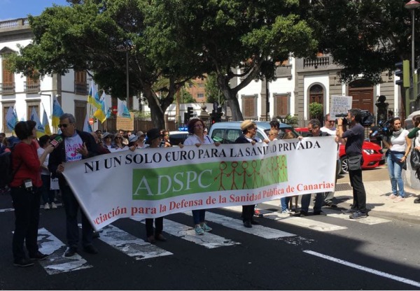 Imatge de capçalera de Paremos la privatización de la Sanidad Canaria
