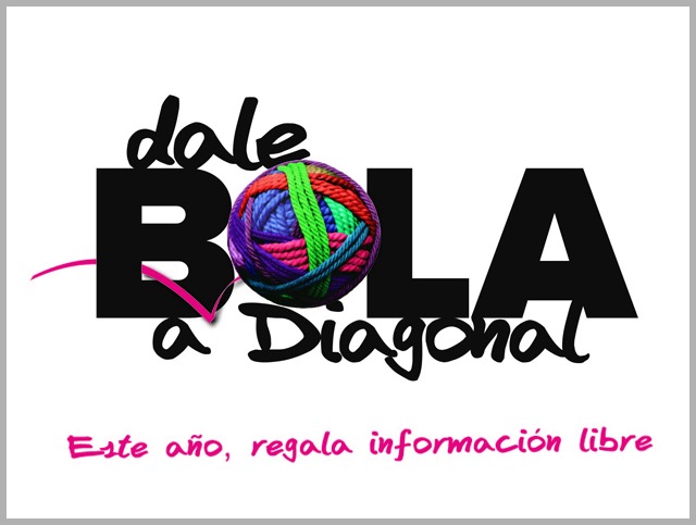 Dale bola a DIAGONAL: regala información libre